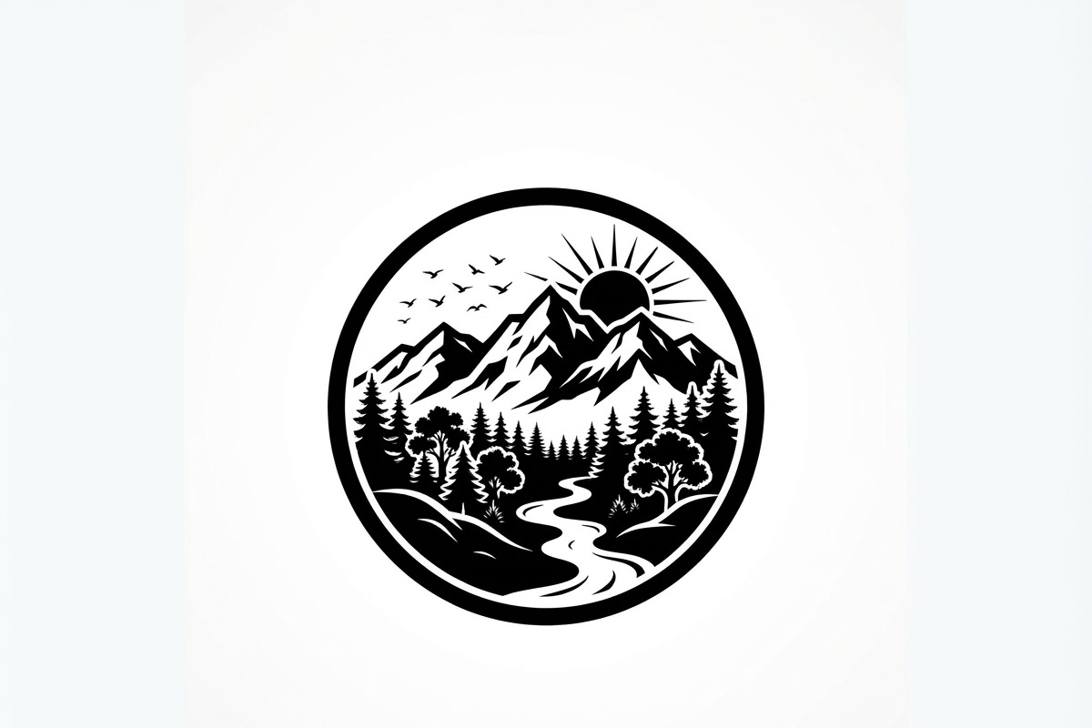 60 Eco Globe Landscape Silhouette, a Technology Illustration by Amazin_art (Photo 49 of 49)