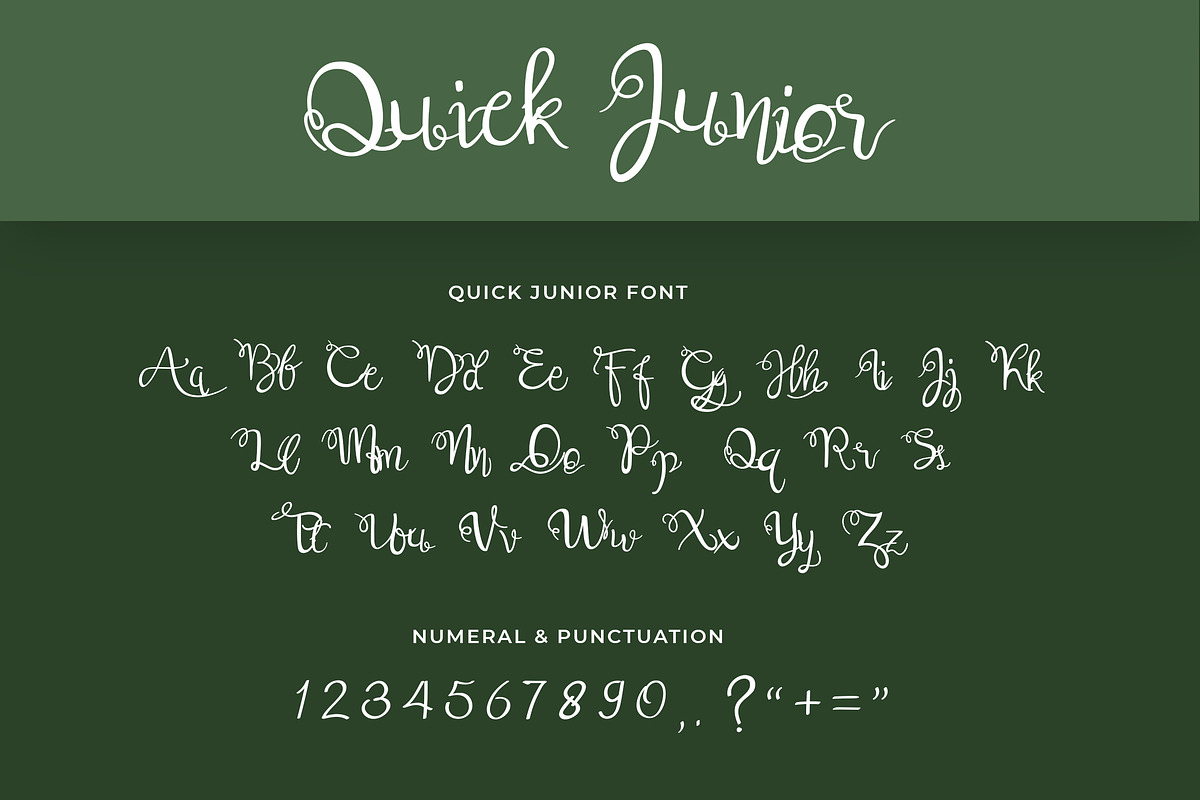 Quick Junior Decorative Calligraphy preview 5