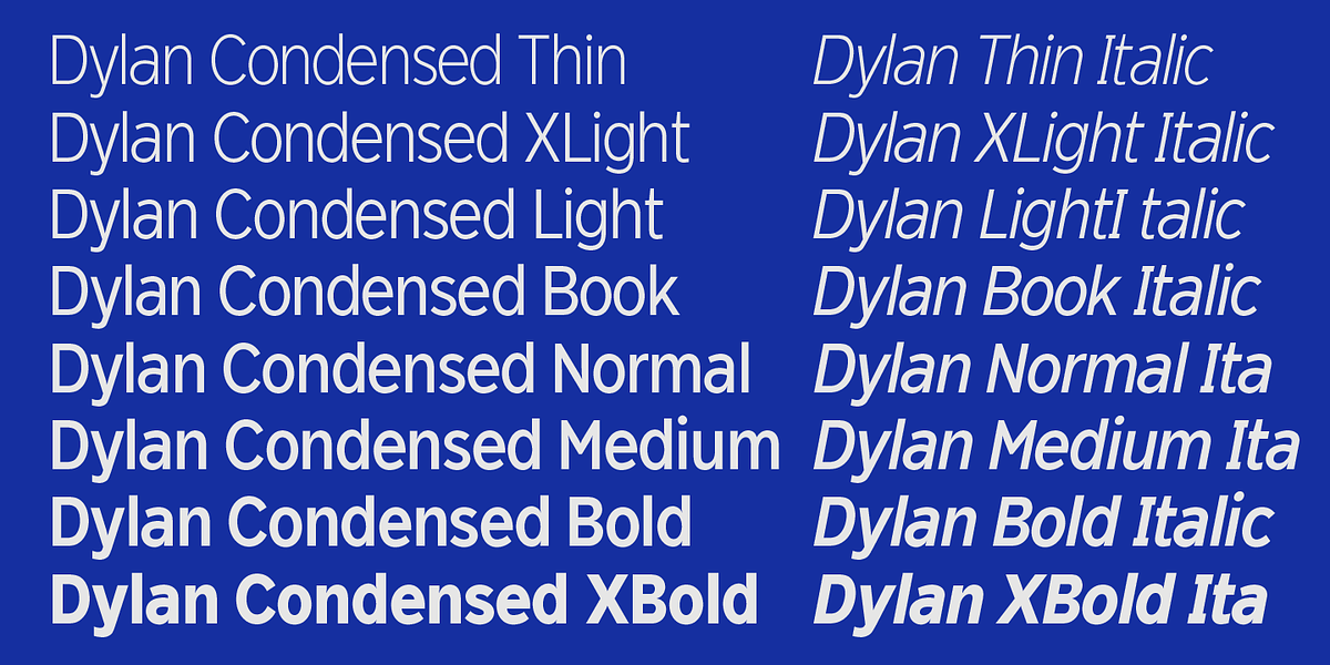 Dylan Condensed, a Sans Serif Font by Wiescher-Design (Photo 4 of 6)