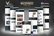 Versakit -Multipurpose Elementor Kit, a Websites & App Template by Select Agency Designs (Thumbnail 1 of 8)
