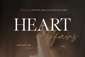 Heart Affairs - Beautiful Font Duo