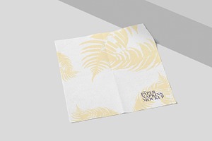 Paper Napkin Mockups