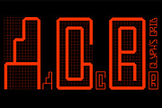 SK Cynic — Industrial Geometric Font, a Font by Shriftovik Type Foundry (Thumbnail 6 of 12)