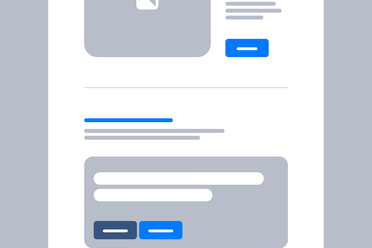 Website Landing Page Wireframe, a Landing Page Template by CreativeShaper (Photo 5 of 6)