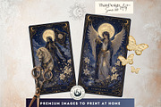 The Midnight Gilt Tarot Cards, a Decorative Illustration by ThatsDesignArt (Thumbnail 8 of 10)