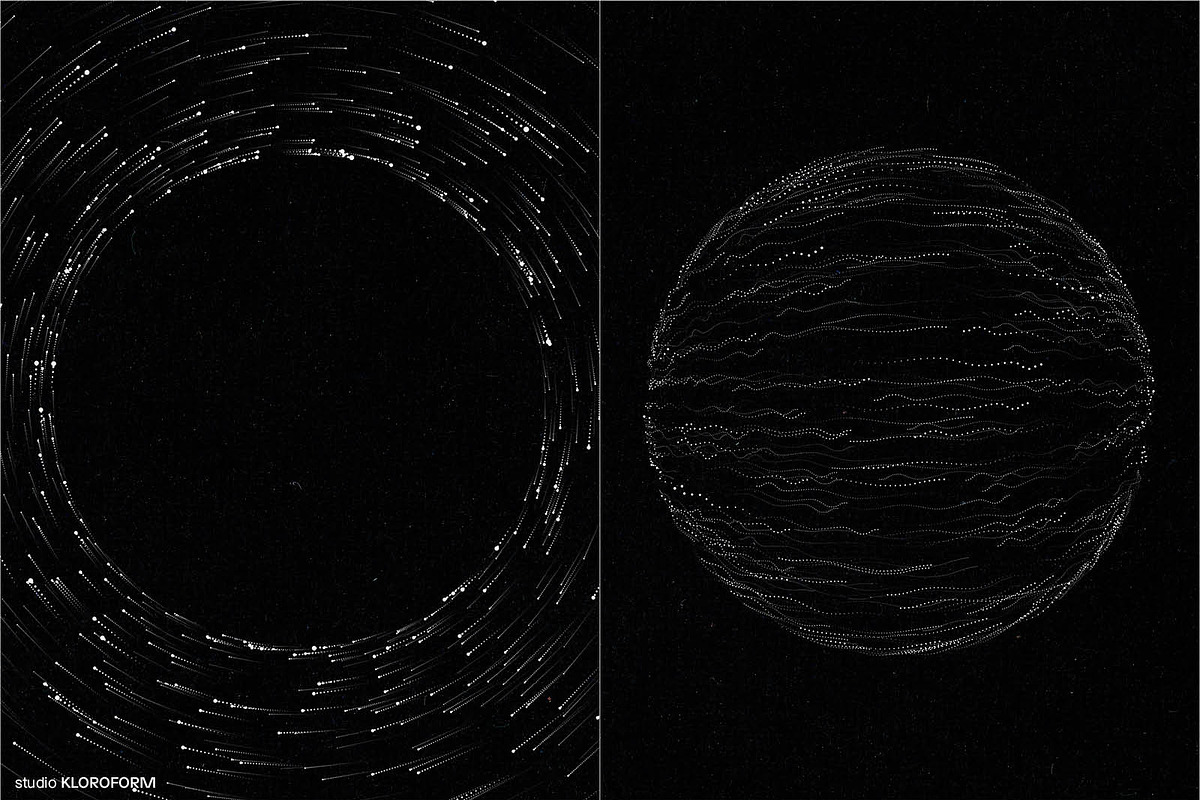SPACE 6 - 55 dotted line objects, an Object Graphic by kloroform (Photo 12 of 20)
