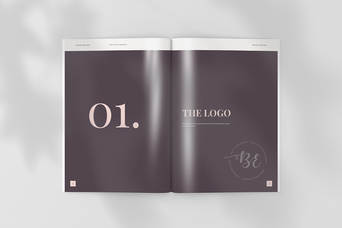 Brand Guidelines Bundle, a Brochure Template by Imagination Area (Photo 9 of 22)