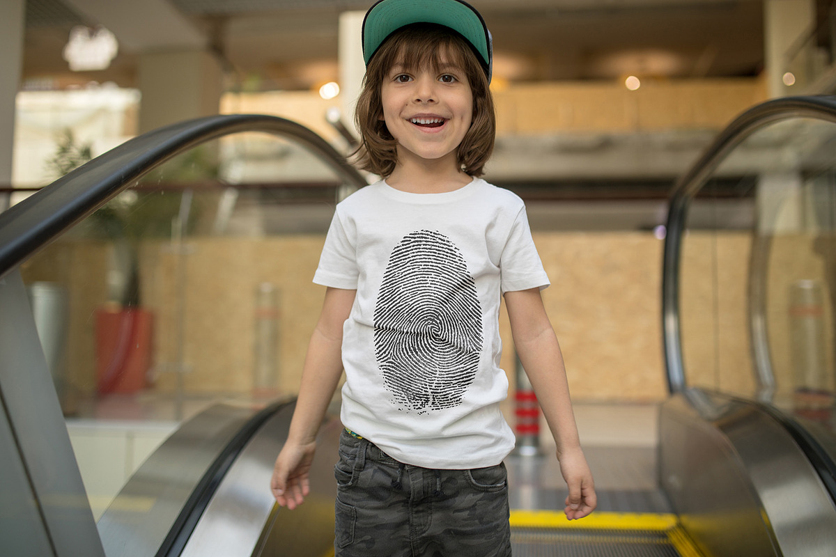100 Kid's T-Shirt Mock-Up 2018 #22, a Shirt Mockup by Freeman Studio (Photo 28 of 107)