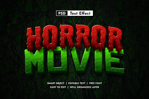 Set Of Horror Text Effect Vol 2