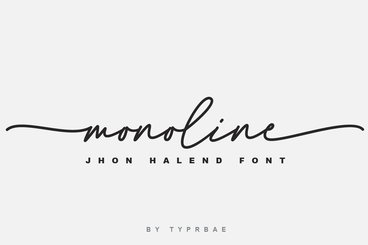 Jhon Halend - Signature Script Font, a Script Font by Typebae (Photo 2 of 8)