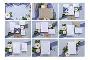 French Blue - Invite Mock Up Bundle, an Arts & Entertainment Photo by Mockette (Thumbnail 2 of 4)