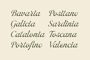 Bellagio – Refined Romantic Script, a Script Font by gafaroff studio (Thumbnail 3 of 7)