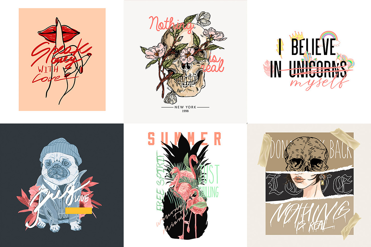 Amazing Prints Bundle, an Illustration by NKTN (Photo 10 of 15)
