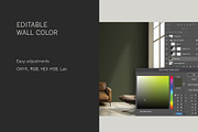 Urban Living | Wallpaper Mockup No 1, a Household Mockup by Blixa 6 Studios (Thumbnail 5 of 7)