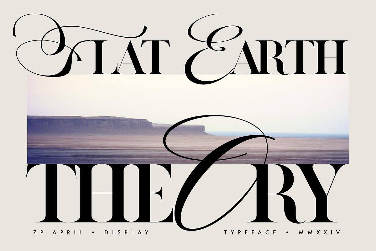 ZP APRIL - Luxury Hybrid Font, a Script Font by Zebra Press (Photo 8 of 13)