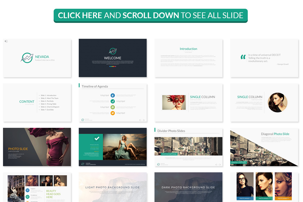 Nevada Powerpoint Template, a Presentation Template by GraStudios (Photo 2 of 3)