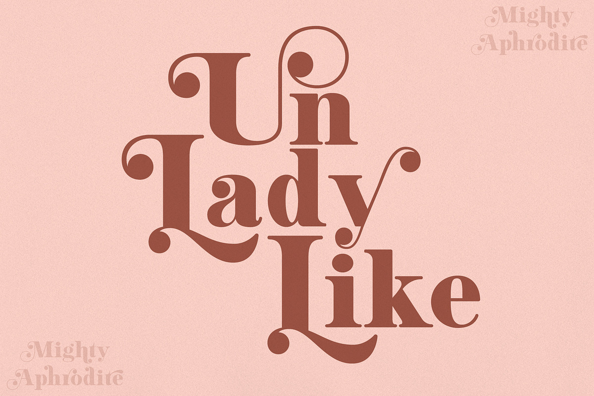 Mighty Aphrodite // A Classy Serif preview 6