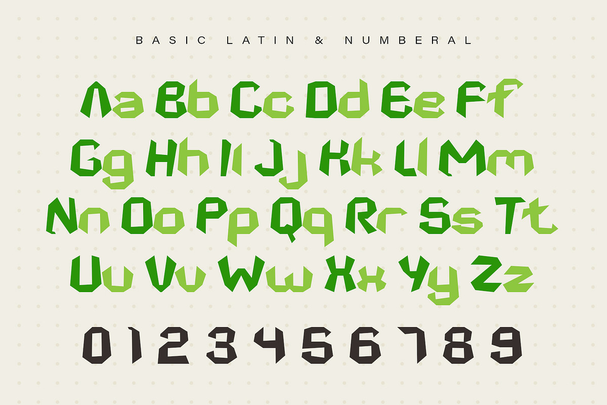 Overpal Solid - Geometric Playful, a Sans Serif Font by CuratedType Studio (Photo 3 of 10)