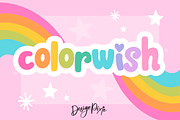 Colorwish Font, a Handwritten Font by Design Pixie (Thumbnail 1 of 8)
