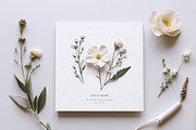 Pretty Wildflowers I Pressed Flowers, a Background Graphic by by creative paper (Thumbnail 9 of 14)