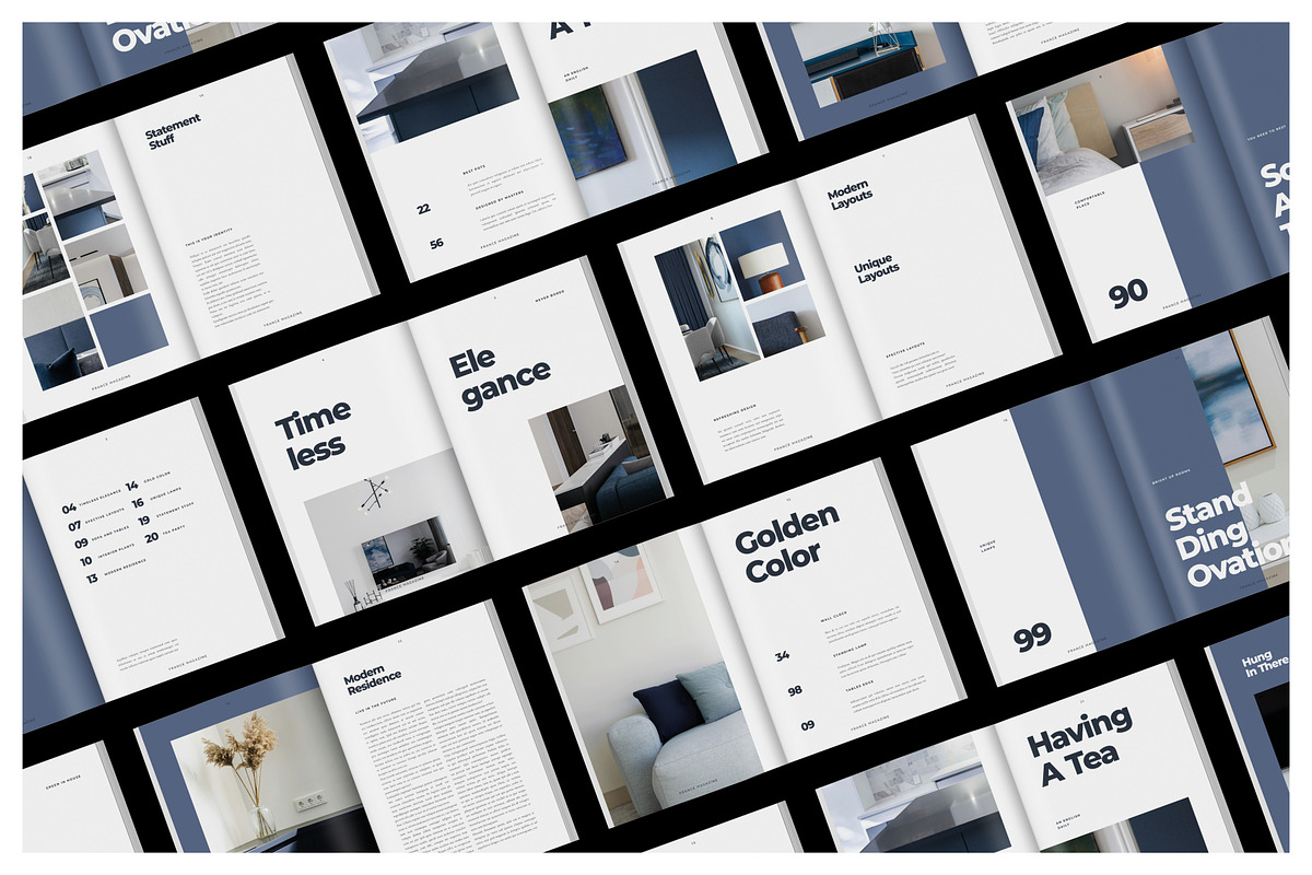 FRANCE Creative Portfolio, a Magazine Template by Arif Tri Ananta (Photo 1 of 14)