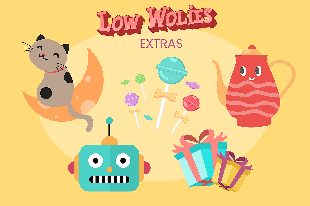 Low Wolies, a Font by ilhamtaro (Photo 11 of 12)