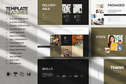 Creative Brief Template, a Presentation Template by White Graphic (Thumbnail 3 of 8)
