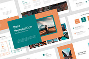 Busa : Pitch Deck Powerpoint, a Presentation Template by Punkl Camp (Thumbnail 1 of 9)