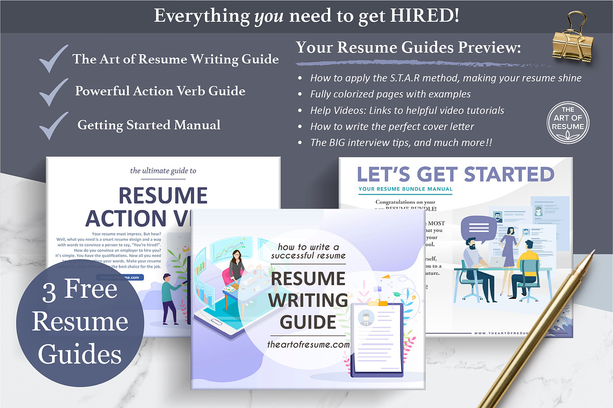 ATS Friendly Resume CV Template, a Resume Template by The Art of Resume (Photo 7 of 10)