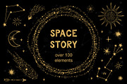 Space story, an Object Graphic by Anatartan Design (Thumbnail 1 of 9)