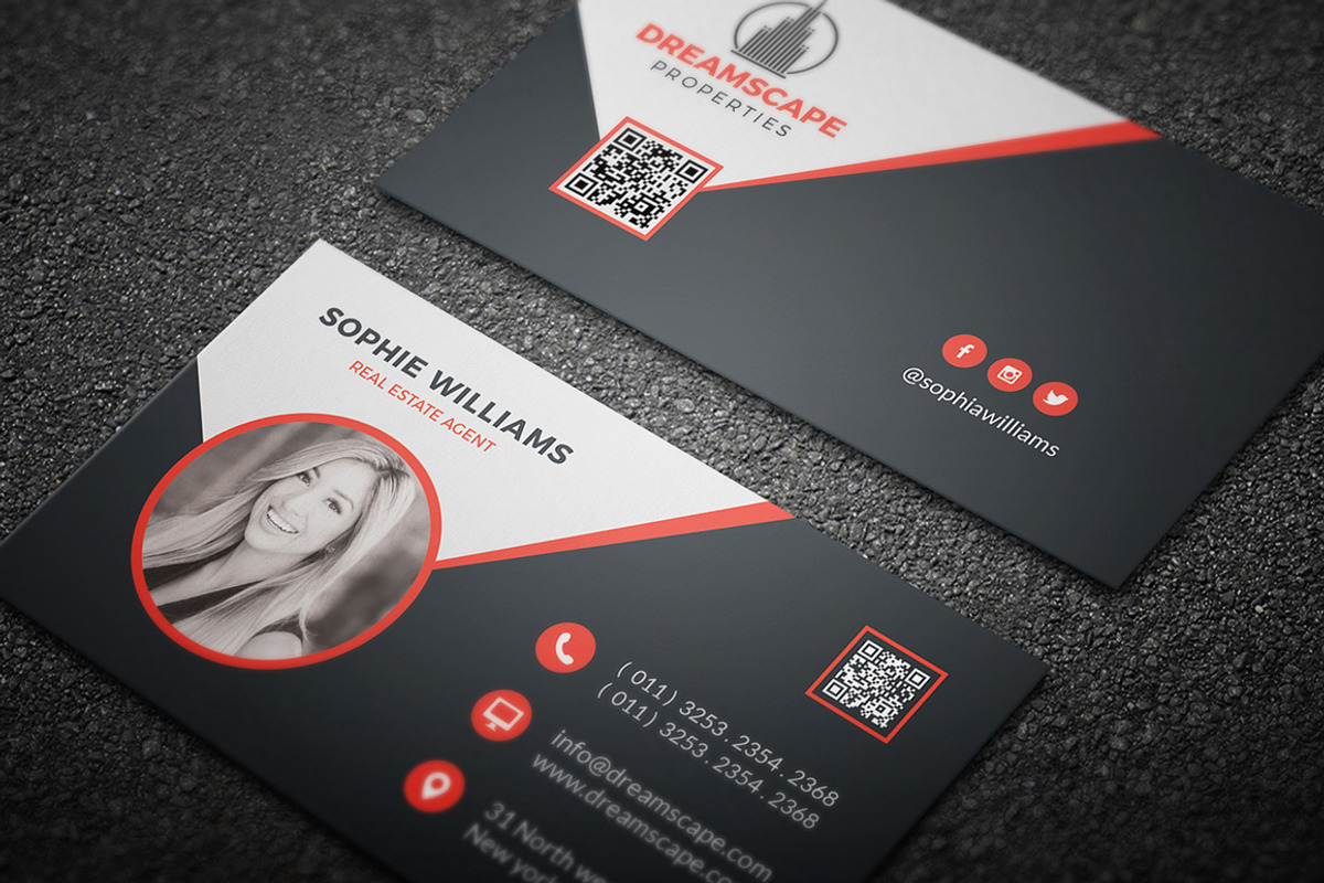 10 Real Estate Business Card Bundle, a Business Card Template by GraphicsEgg (Photo 13 of 14)