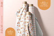 Christmas Boho Patterns and Vectors, a Pattern Graphic by Flora Wild Designs (Thumbnail 2 of 5)