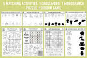 Capybara coloring games for kids, an Education Illustration by Lexi Claus (Thumbnail 4 of 17)