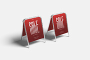 Stand Sign Mockup, a Product Mockup by Indah (Thumbnail 6 of 6)