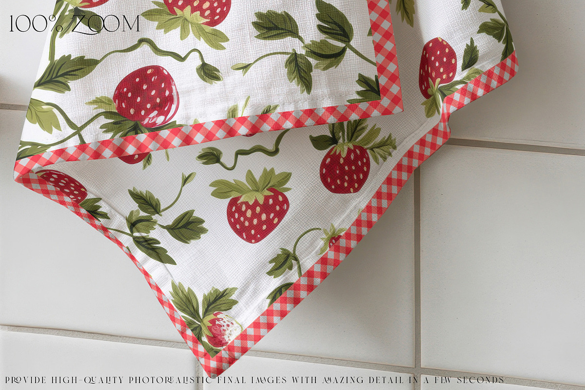 Kitchen Towel Mockups, a Household Mockup by mock-ups (Photo 11 of 13)