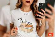 Coffee Morning Hand-drawn PNG Bundle, an Illustration by GlitterCraft (Thumbnail 64 of 101)