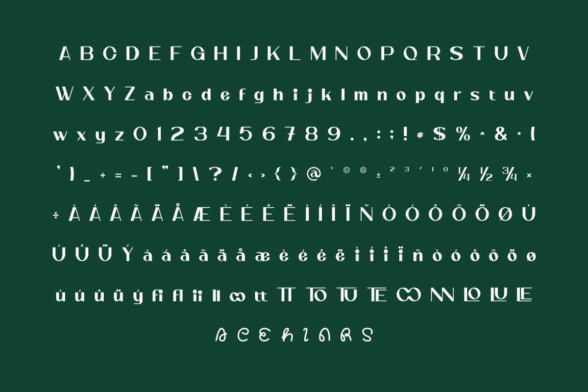 Yakuya - Creative Sans Display, a Sans Serif Font by Artiveko (Photo 3 of 8)