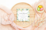 Card Mockup 5x5 Square c Greeting, a Print Template by PawMockups (Thumbnail 4 of 9)