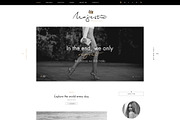 Majestic-Premium Personal Blog PSD, a Websites & App Template by Milo Studio (Thumbnail 2 of 18)