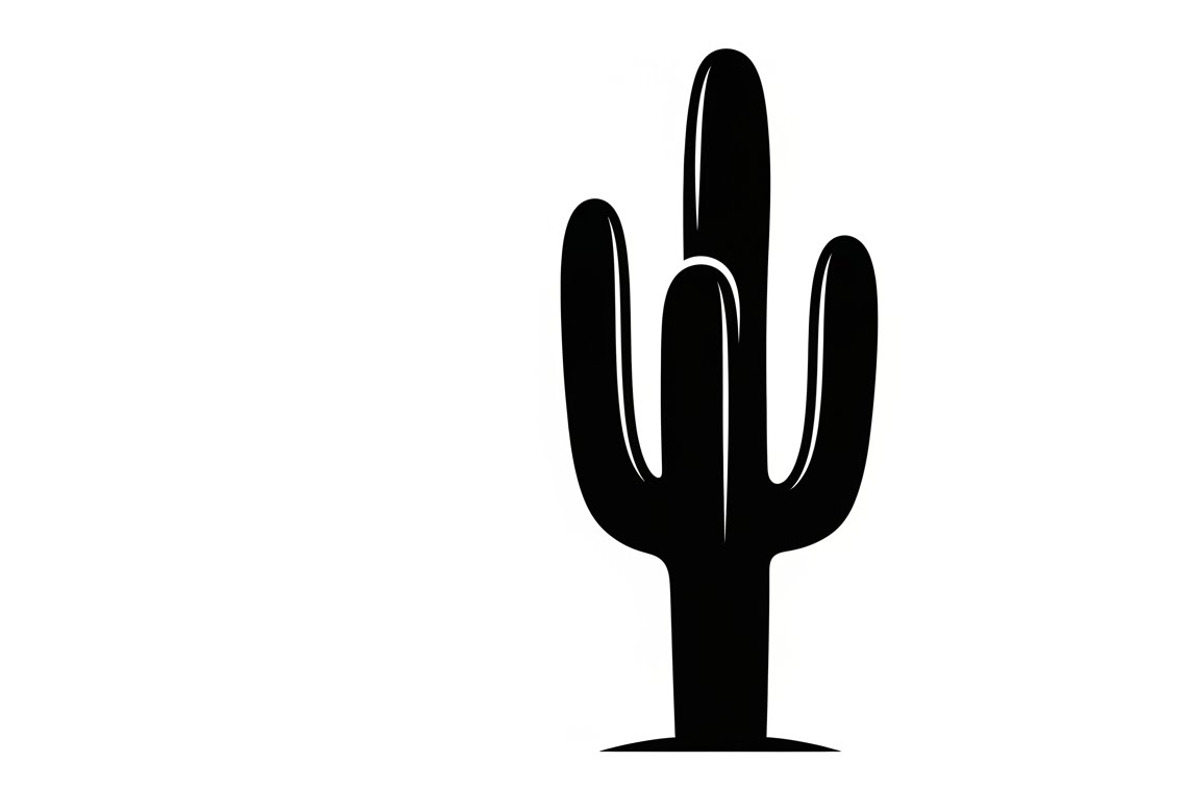 collection desert cactus silhouettes, an Illustration by Amazin_art (Photo 4 of 33)