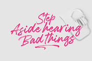 Natube Brush, a Script Font by Dhan Studio (Thumbnail 2 of 5)