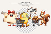 Sarcastic Cyber Monday Clipart 2, an Illustration by Artnoy (Thumbnail 3 of 8)