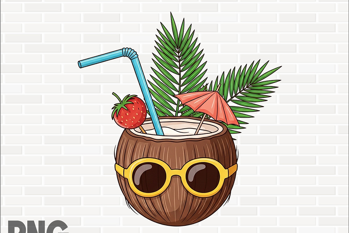 Summer Clipart Bundle, a Seasonal Illustration by crative8112 (Photo 7 of 7)