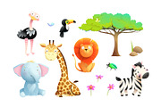 Cute Animal School Read and Study, an Animal Illustration by Popmarleo Shop (Thumbnail 4 of 4)