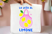 La Vita Al Limone PNG Sublimation, an Illustration by Libby Wishes (Thumbnail 3 of 5)