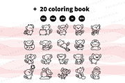 Axolotl Halloween Clipart Set, a Seasonal Illustration by Palau (Thumbnail 11 of 12)
