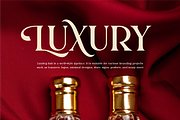 Luxoteg - Luxury Perfume Font, a Serif Font by QR Design Studio (Thumbnail 2 of 15)