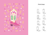 Cowgirl Set: 100 Procreate Brushes, a Brush Add-On by Pencil Twist (Thumbnail 3 of 11)