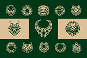 Glyph Jewelry Icons, a Solid Icon by Creative Stall (Thumbnail 6 of 9)