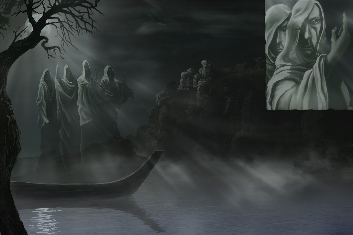 Lost souls, an Illustration by Clonefront
